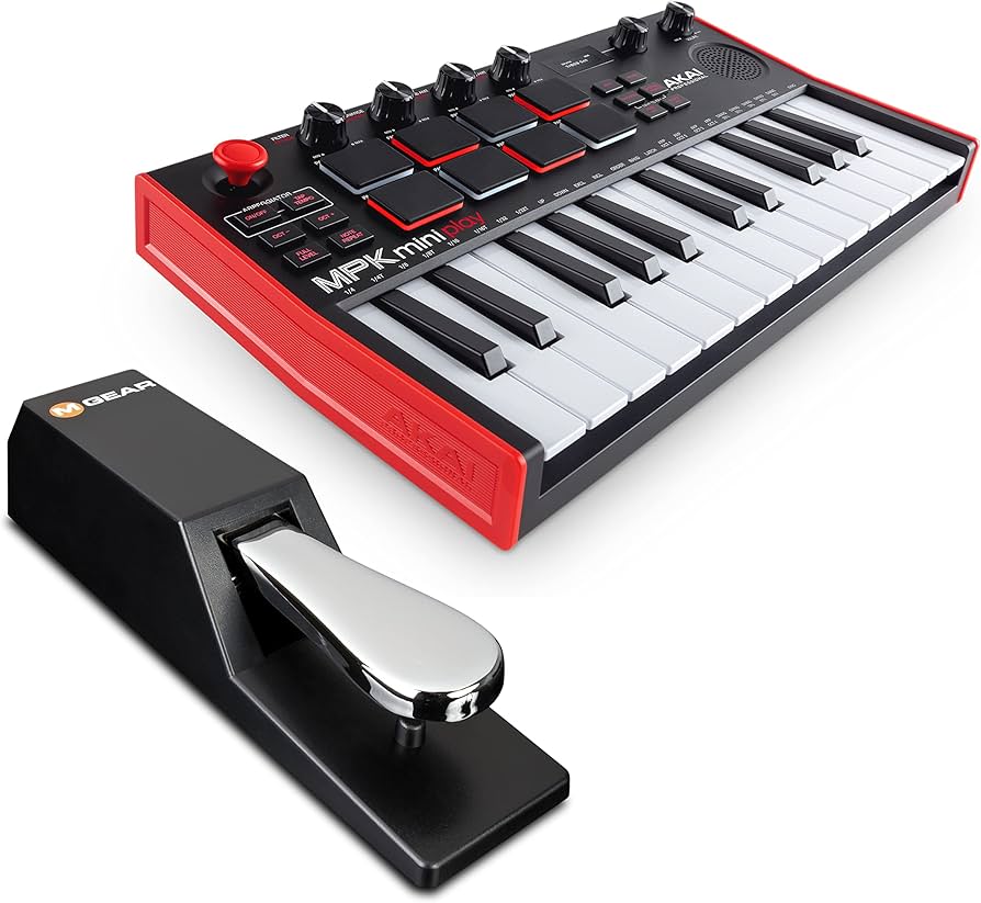Amazon.com: AKAI Professional MPK Mini Play MK3 and M-Audio SP-2