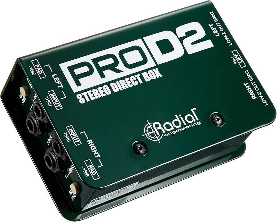 Amazon | 【国内正規品】 Radial ステレオ・ダイレクトボックス PRO D2