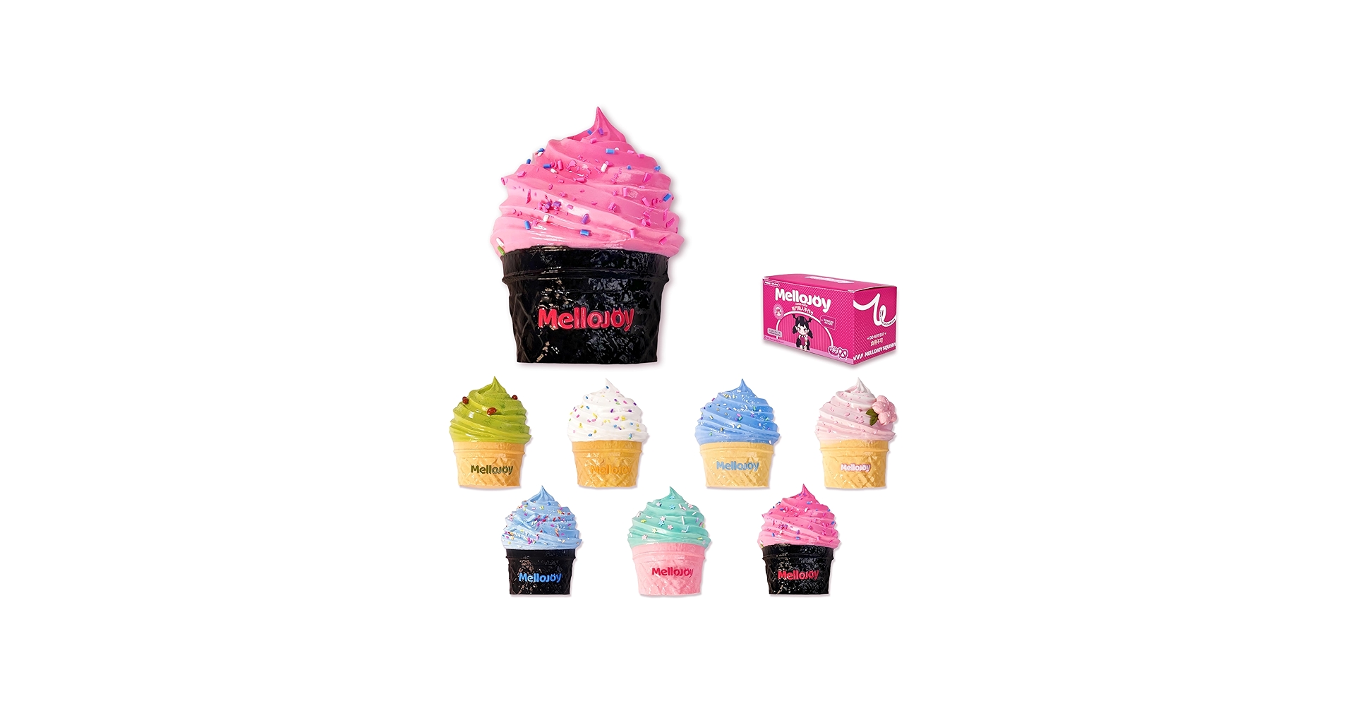 Amazon | Mellojoy - ソフトツイスト スクイーズトイ ブラインド