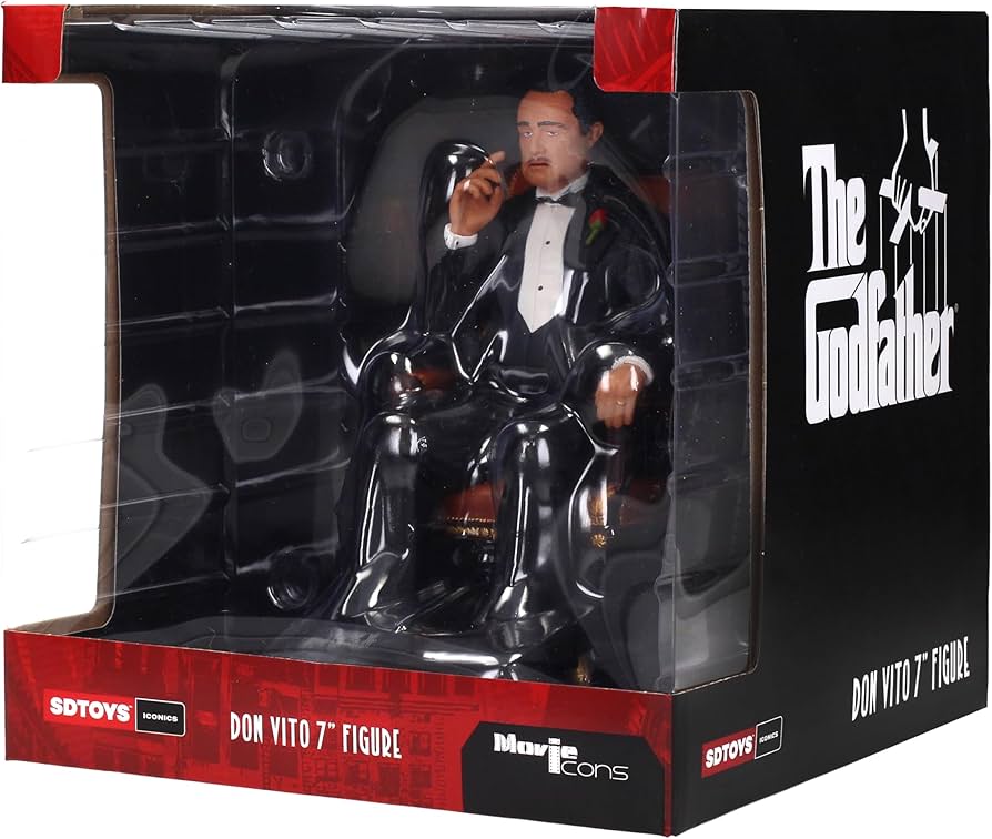 SD Toys The Godfather PVC Movie Icons Don Vito Corleone Statue 15