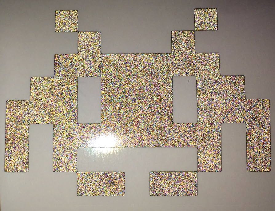 Amazon.com - Reflective Space Invaders Alien Black Window Outdoor