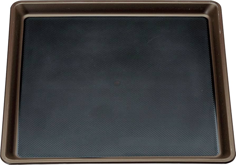 Amazon.co.jp: 正角盆 ノンスリップ ブラウン 33×33cm M44-352
