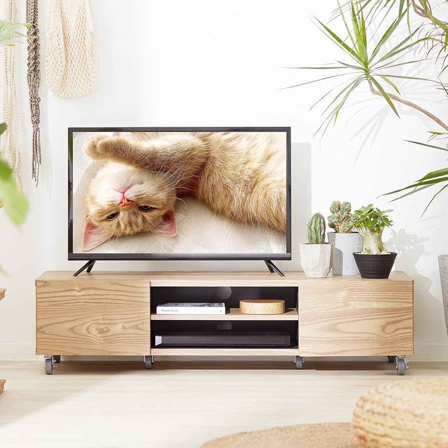 Amazon｜LOWYA ロウヤ テレビボード テレビ台 幅120 収納 ローボード