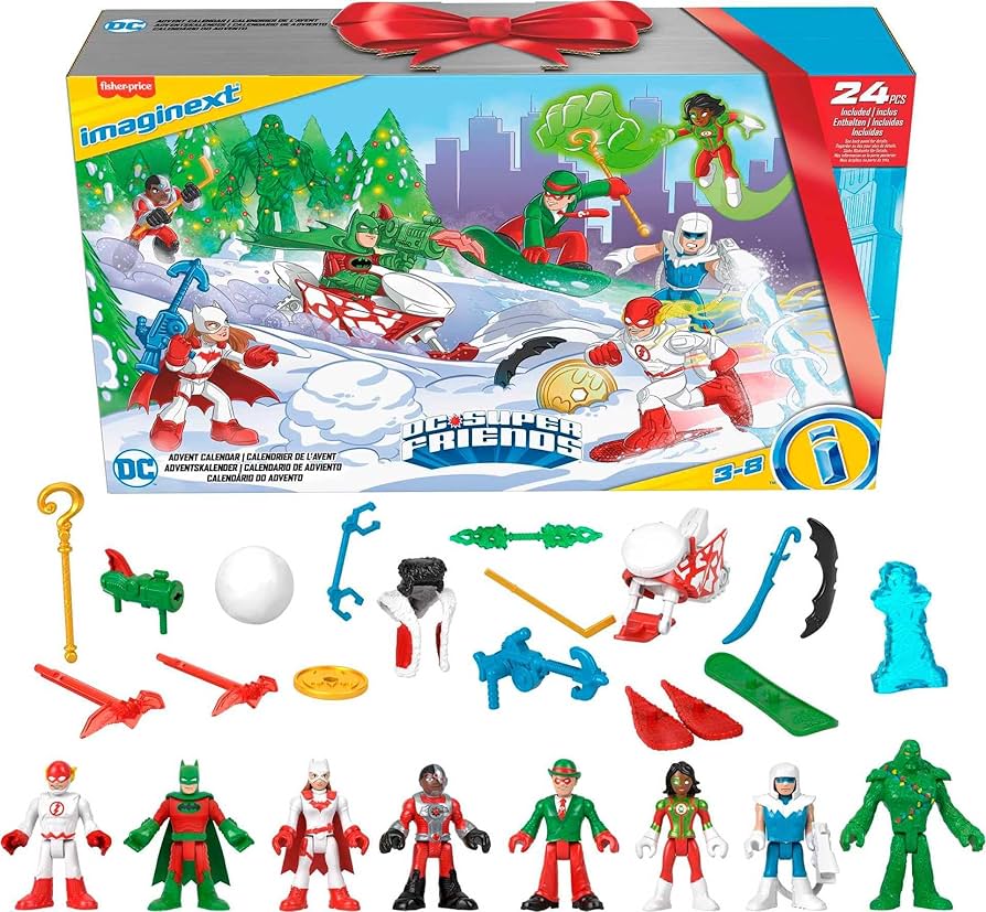 Amazon.com: Fisher-Price Imaginext DC Super Friends Advent