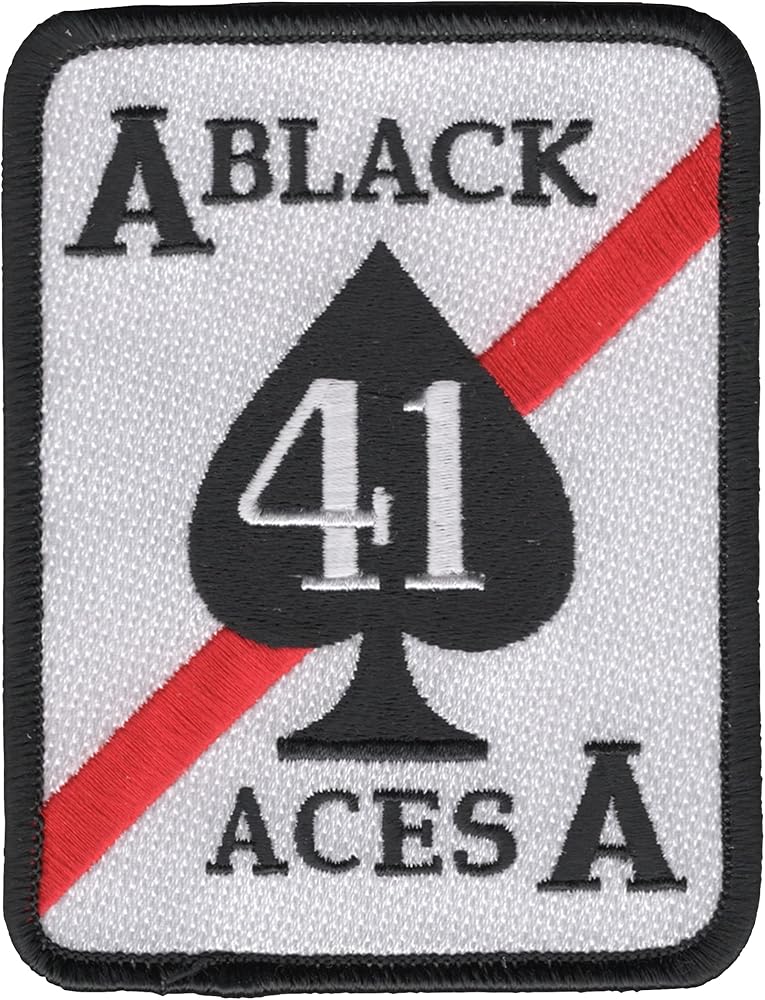 Amazon.com: VF-41 Patch Black Aces Patch : Clothing, Shoes & Jewelry