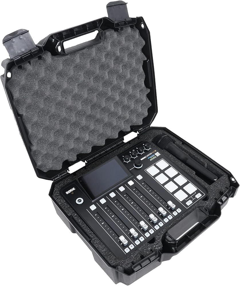 Amazon.com: Case Club Hard Carry Case- Fits RODECaster Pro 2, 2