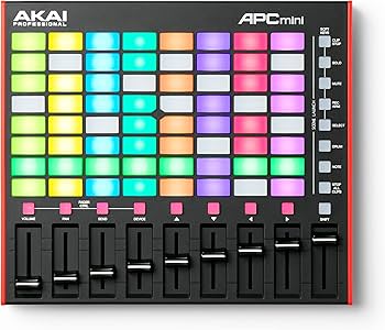 Akai Professional APC Mini MK2 - USB MIDI Pad Controller for Clip