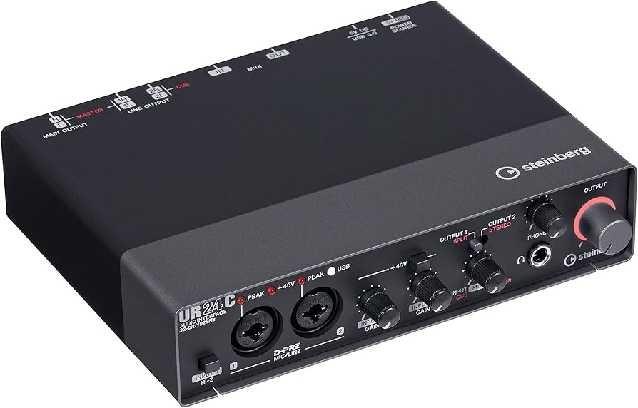 Amazon.com: Steinberg UR24C 2x4 USB 3.0 Audio Interface with
