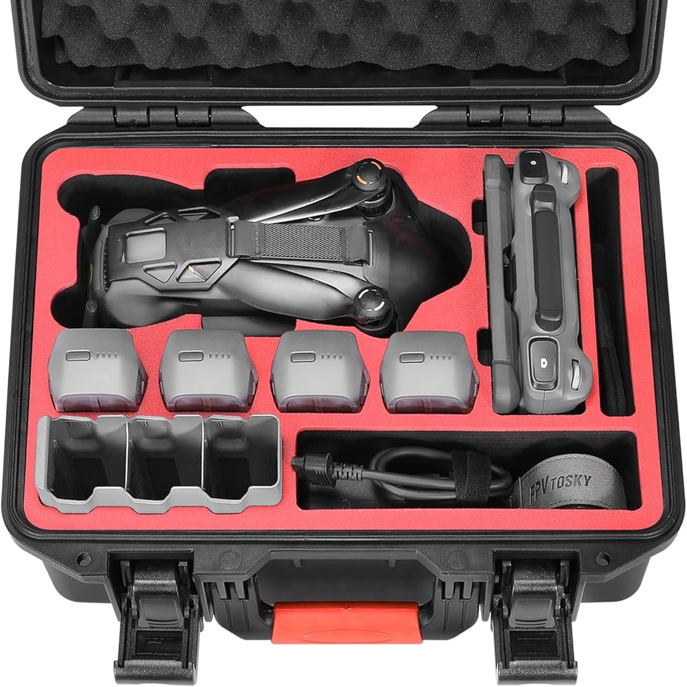 Amazon.com: FPVtosky Hard Case with Controller Lanyard for DJI