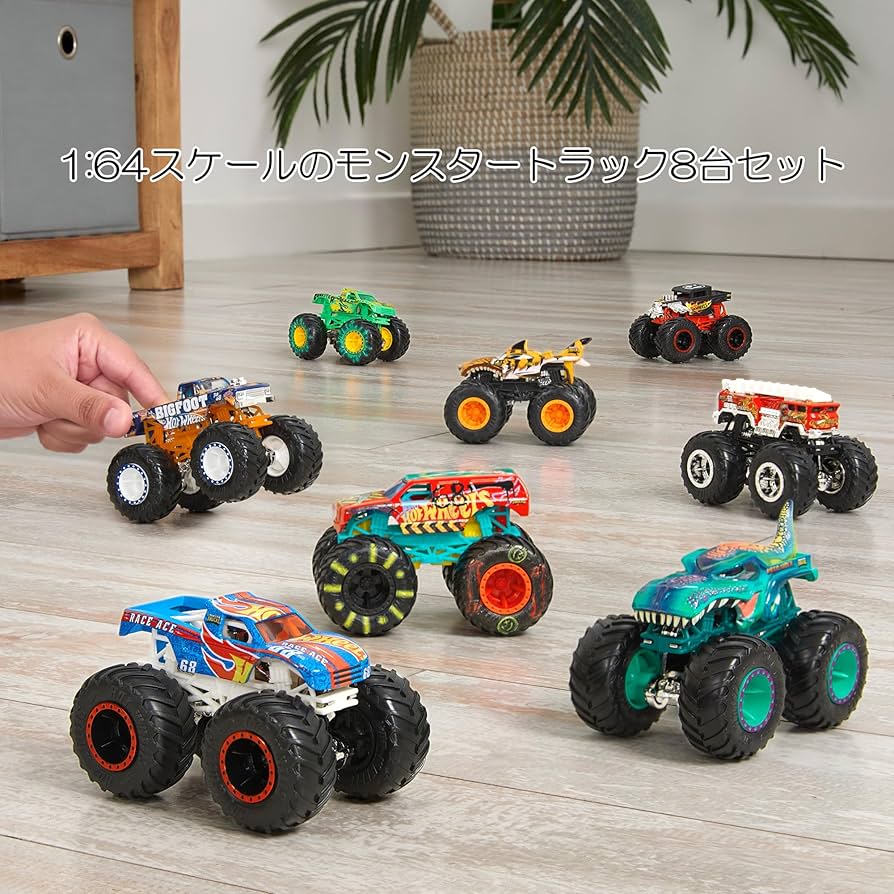 Amazon.co.jp: ホットウィール(Hot Wheels) モンスタートラック 8