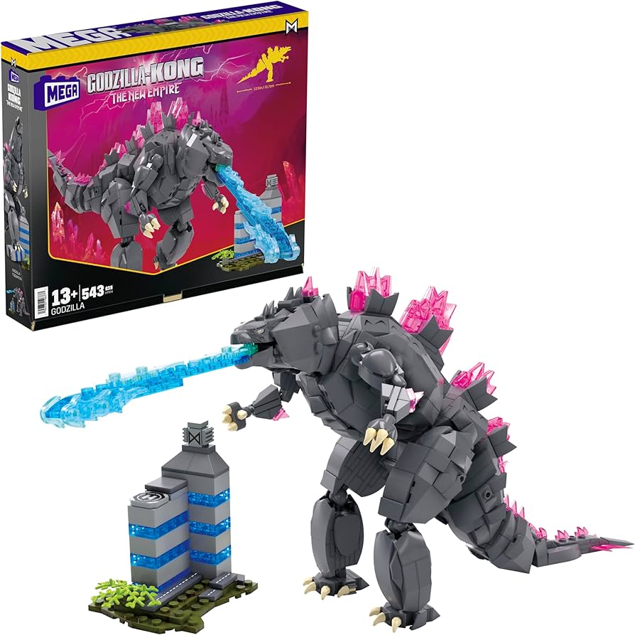 Amazon.com: MEGA Godzilla x Kong The New Empire Building Set