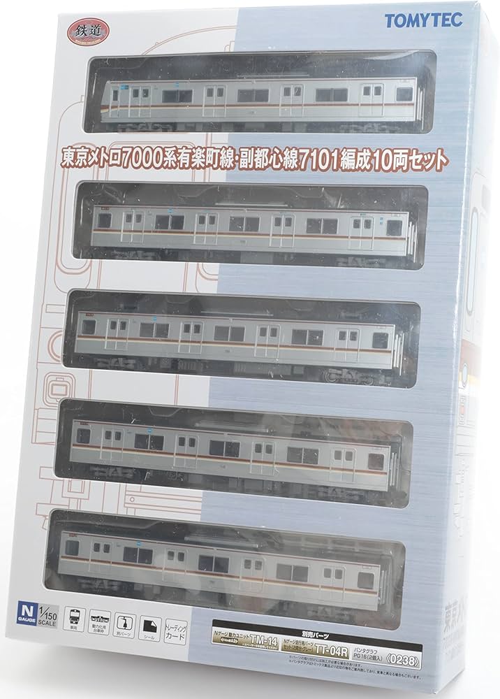 Amazon | 鉄道コレクション 鉄コレ 東京メトロ7000系 有楽町線 副都心
