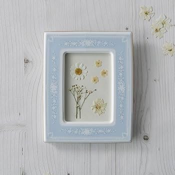 Amazon.co.jp: ノリタケ(Noritake) フォトフレーム ブルー 長径:約20cm