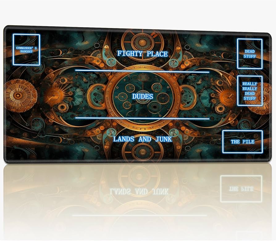 Amazon.com: Playmat with Magic Zone for MTG Trading Card Game, 24