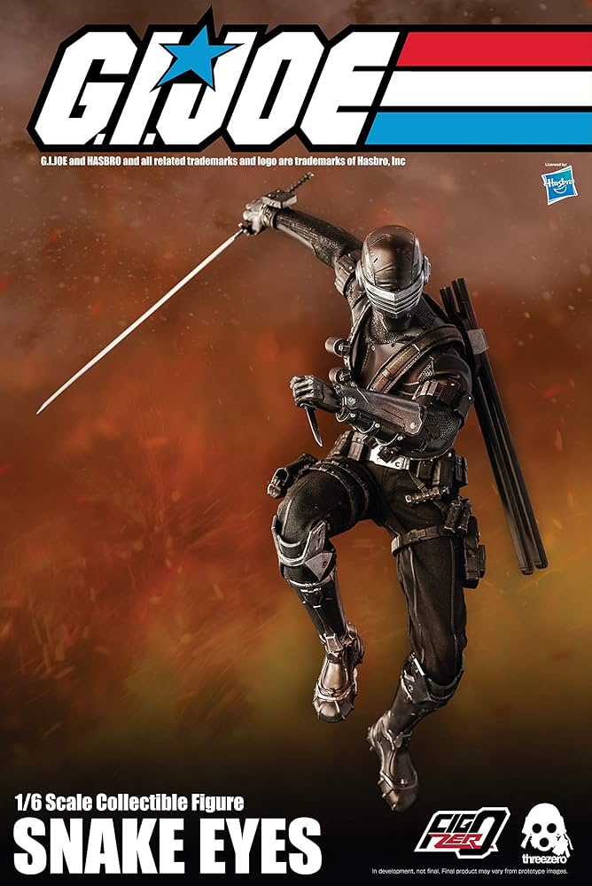 G.I. Joe: Snake Eyes 1:6 Scale Collectible Figure, Figures