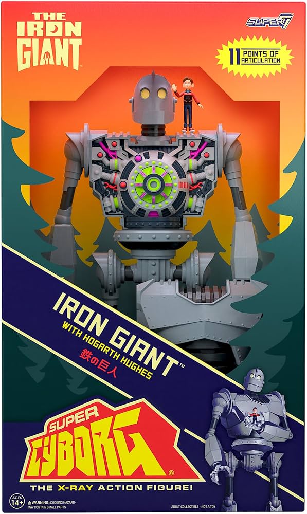 Amazon.co.jp: Super7 スーパーサイボーグ 鉄の巨人 - 11インチ