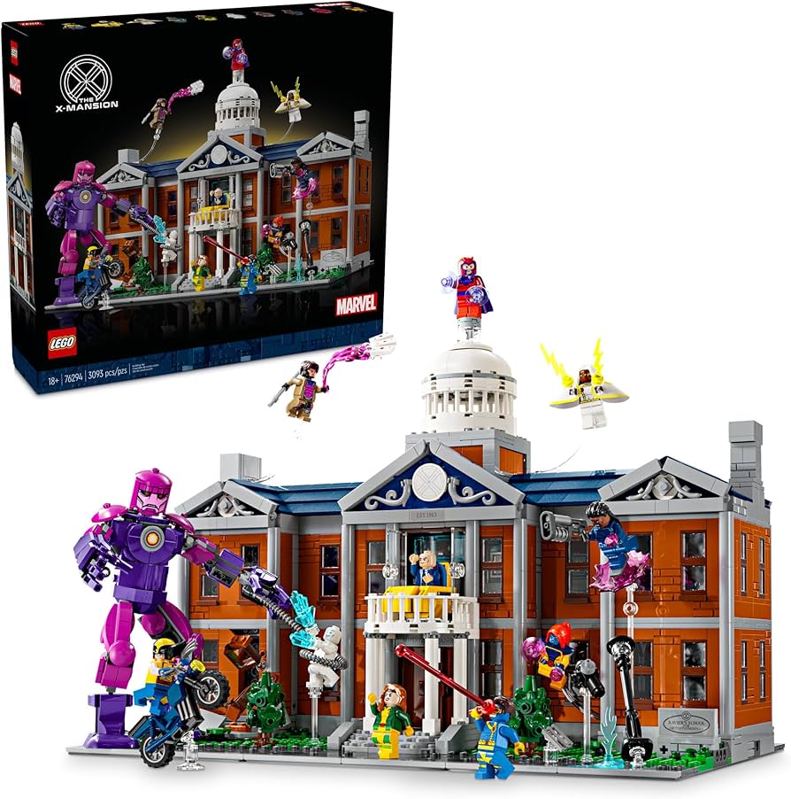 Amazon.com: LEGO Marvel X-Men The X-Mansion Building Set - Marvel