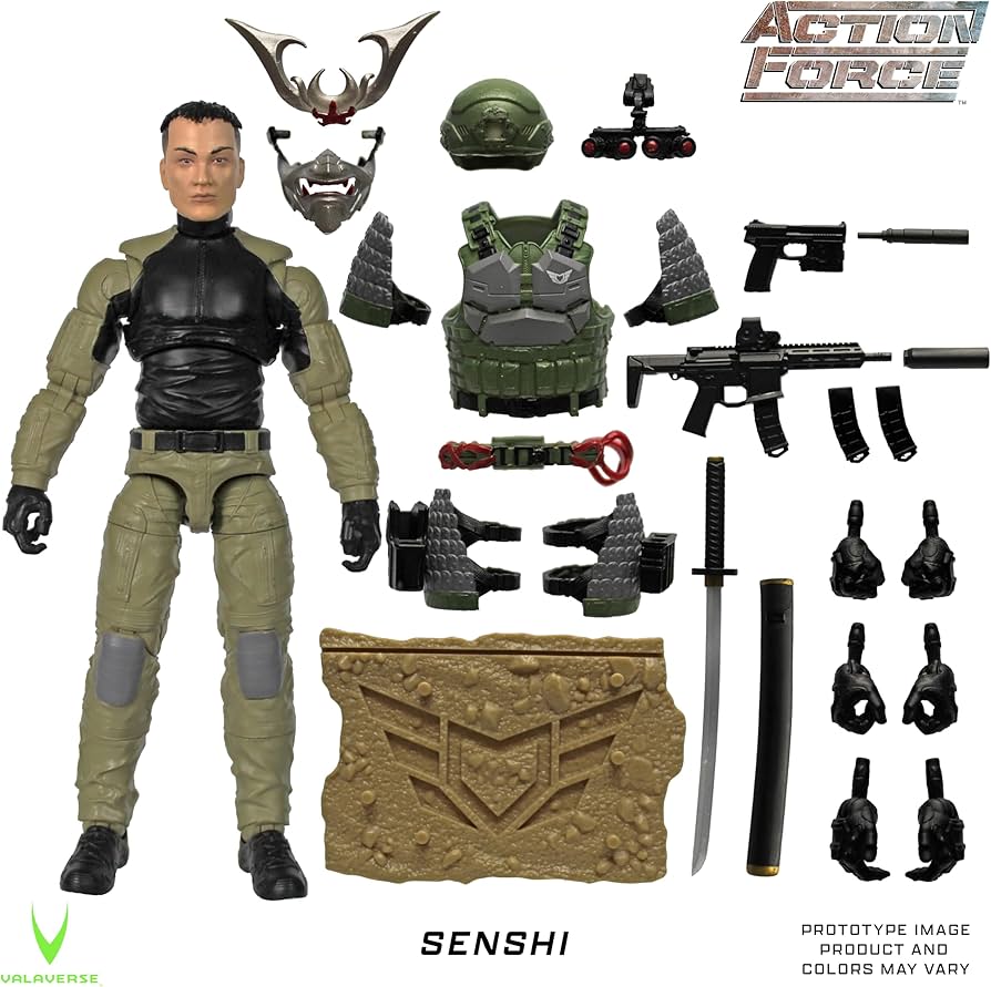 Action Force Valaverse Series 5 Senshi Premium 6-Inch Scale Action