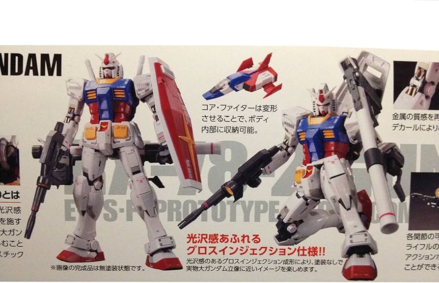 Amazon | MG 1/100 ガンダムVer.3.0 Ver.GFT プラモデル （ガンダム