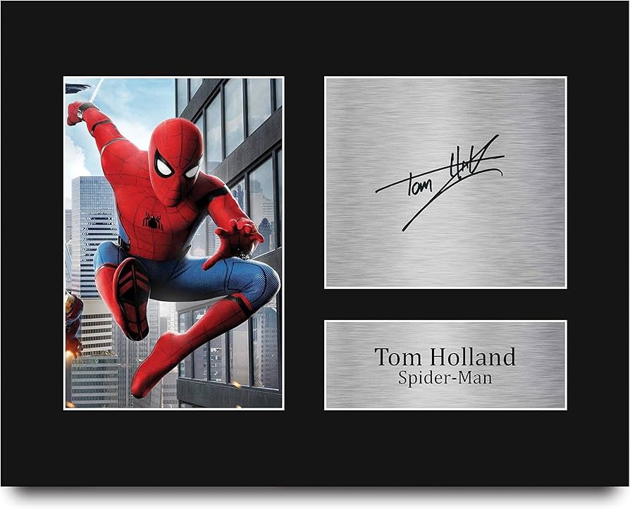 Amazon.com: HWC Trading Tom Holland Gift USL Signed Printed