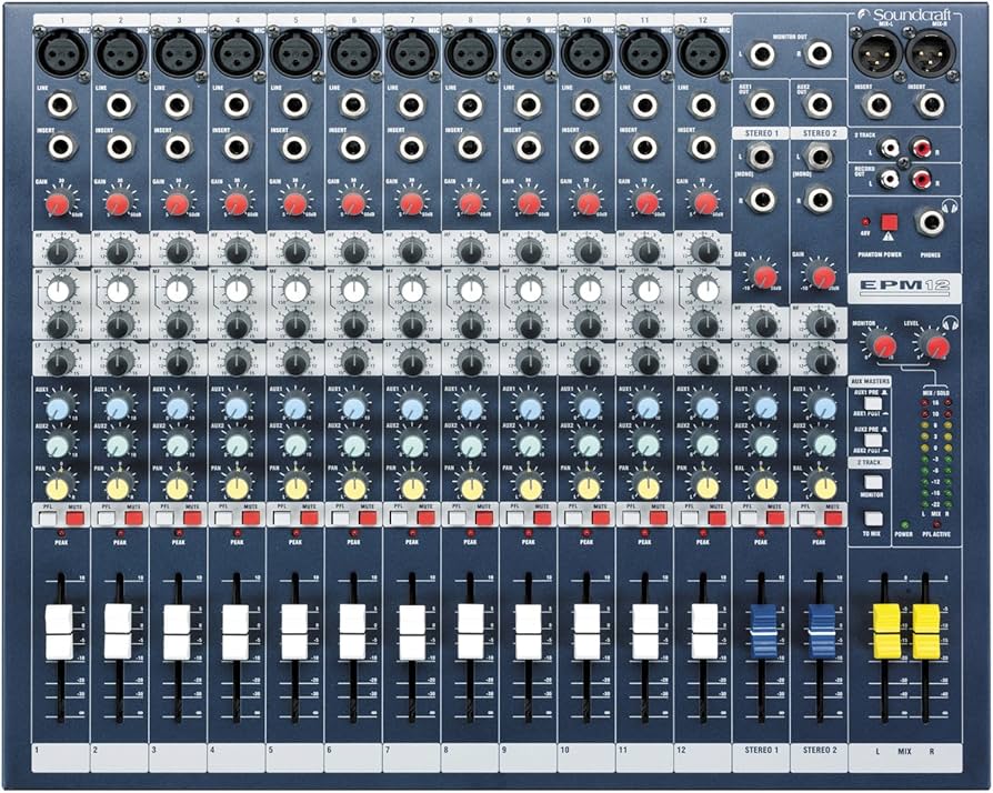 Amazon | Soundcraft サウンドクラフト コンパクト・アナログミキサー