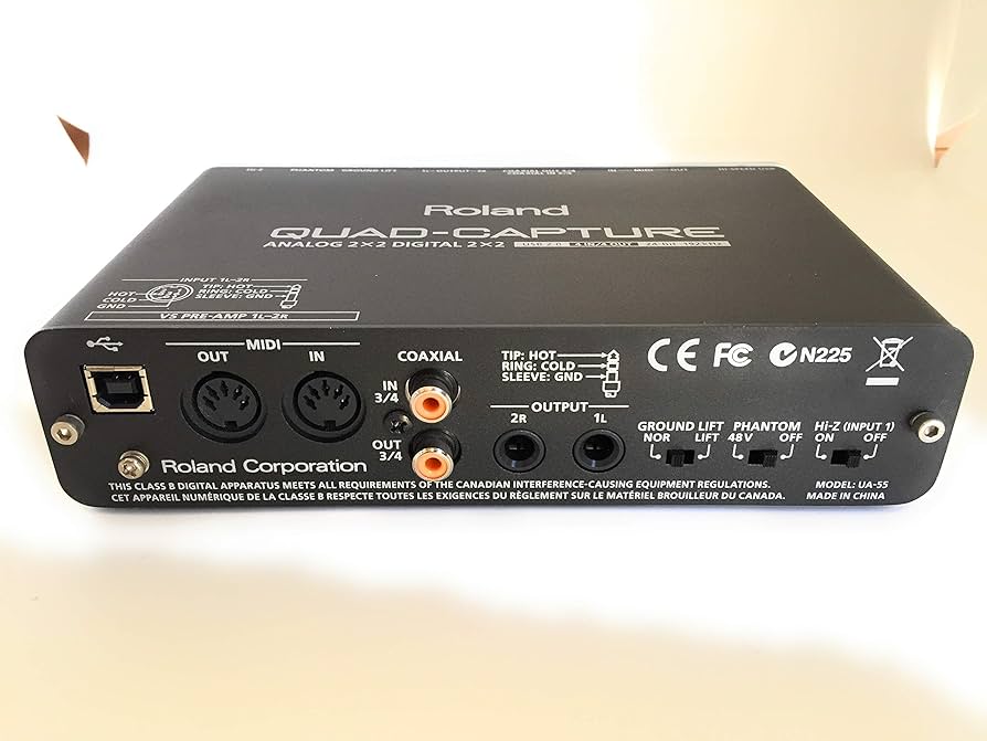 Amazon.co.jp: Roland UA - 55 Audio Interface Quad - Capture