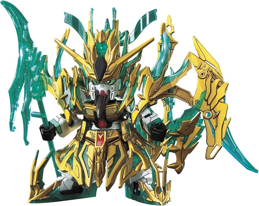 Amazon | SDガンダム 三国創傑伝 武聖関羽雲長νガンダム 色分け済み