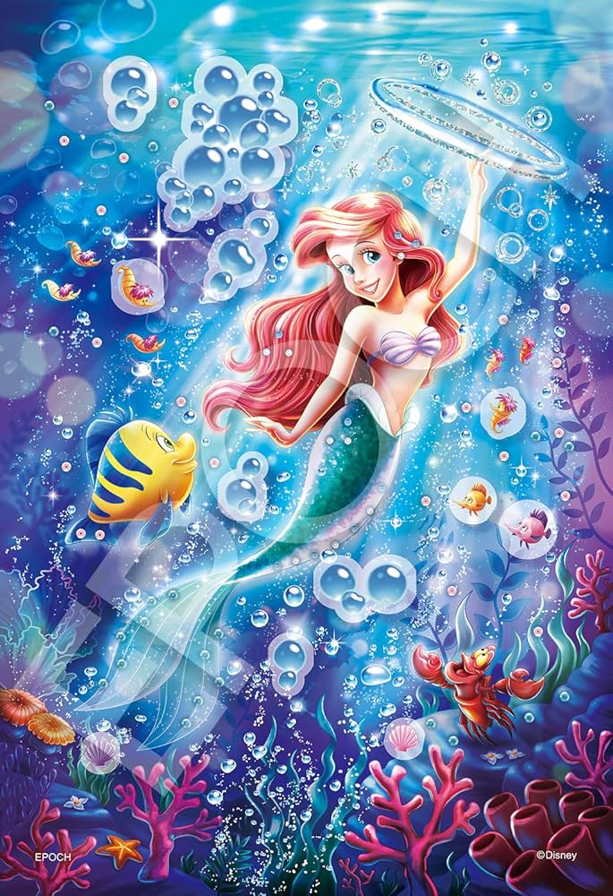 Amazon | エポック社 300ピース ジグソーパズル ディズニー Ariel