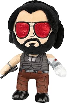 Amazon.com: JINX Cyberpunk 2077 M8Z Johnny Silverhand Plush
