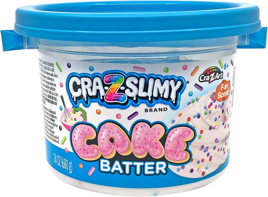 Amazon.com: CRA-Z-Slimy Cake Batter Slime – 24 oz Extra Large