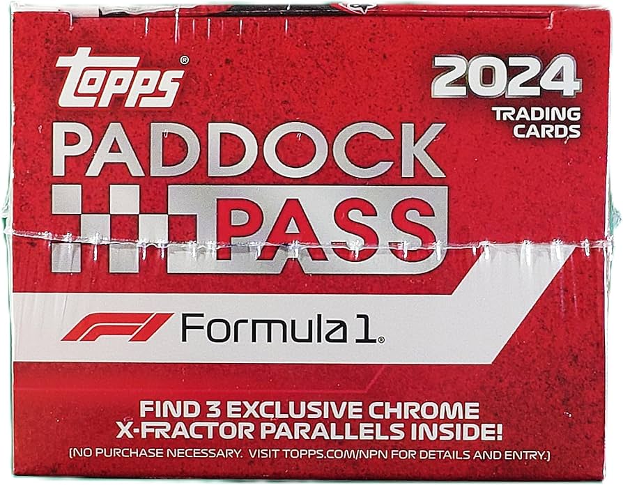 Amazon.co.jp: 2024 Topps Paddock Pass Formula 1 - Value Box 2024