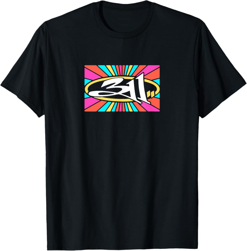 Amazon.com: Official 311 Spectrum Logo T-Shirt : Clothing, Shoes