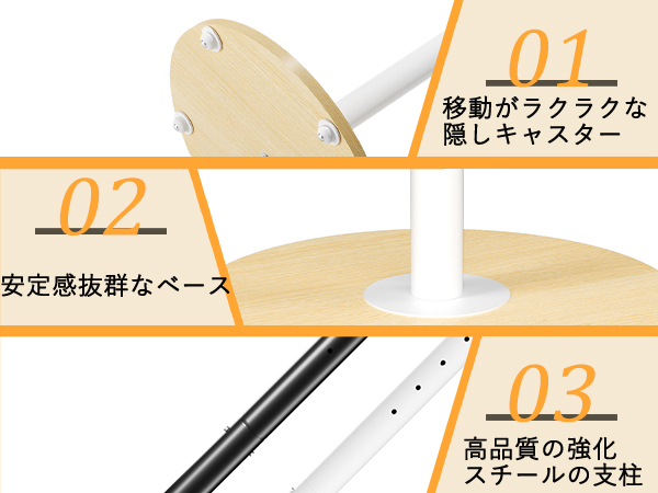 Amazon.co.jp: UNHO テレビスタンド キャスター付き 40-75インチ対応