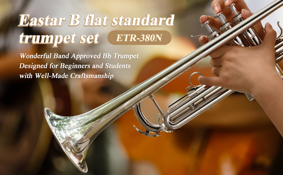 Amazon.com: Eastar Bb Standard Trumpet Set for Beginner, Brass
