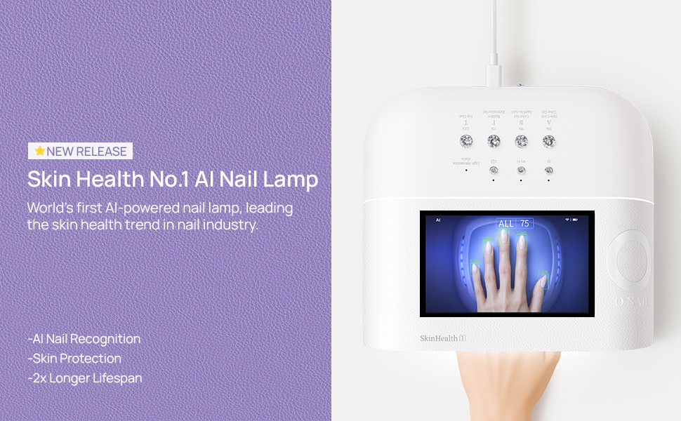 Amazon.com : AI Health Nail Lamp-O NAIL AI Precision Scan,Reduce