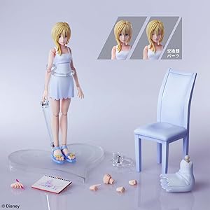 Amazon | KINGDOM HEARTS III BRING ARTS ナミネ PVC製 塗装済み可動