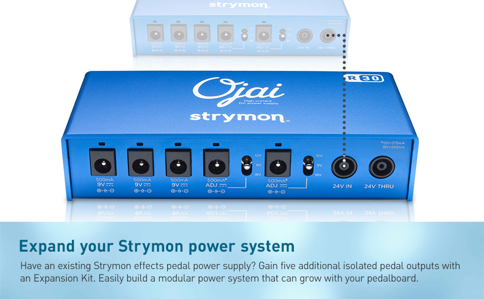 Amazon.com: Strymon Ojai R30 High Current Guitar Pedal Power