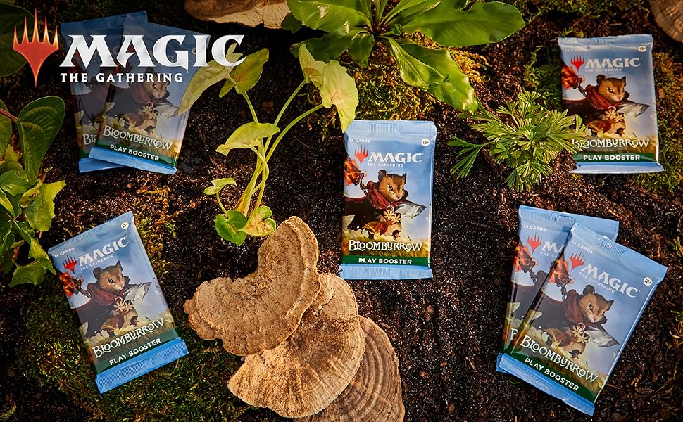 Amazon.com: Magic: The Gathering Bloomburrow Play Booster Box - 36