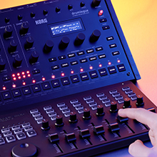 Amazon.co.jp: KORG ハイブリッド・ドラム・マシン drumlogue 本物の