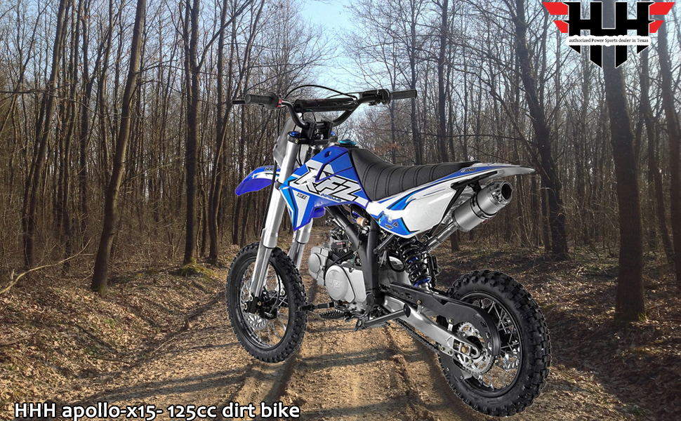 Amazon.com: HHH Apollo DB X15 125cc Dirt Bike for Youth and Adult