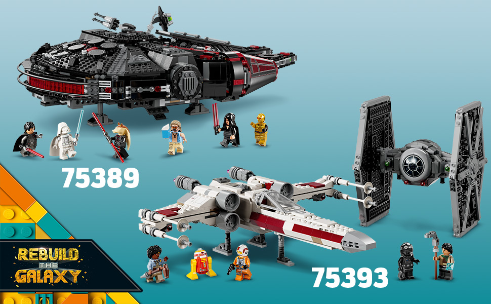 Amazon.com: LEGO Star Wars TIE Fighter & X-Wing Mash-Up Building