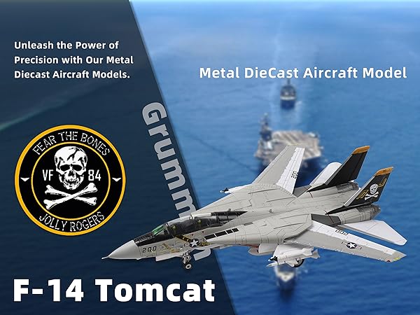 Amazon.com: NUOTIE US Navy F-14 Tomcat 1/72 Alloy Model VF-84