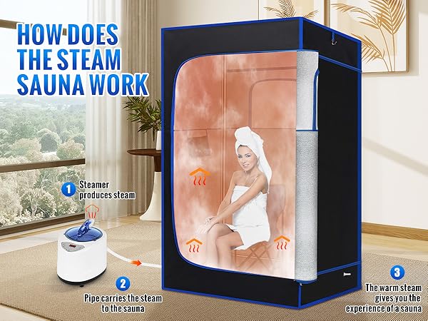 Amazon.com : X-Vcak Upgraded Portable Sauna of Relaxation
