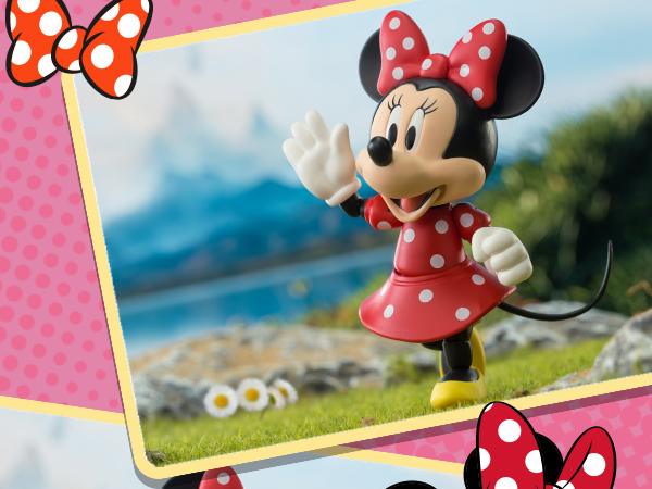 Amazon.co.jp: 52TOYS 3.75'シリーズ MICKEY AND FRIENDS「MINNIE