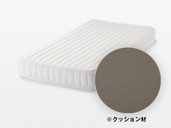 Amazon｜無印良品 しっかり体を支えるマットレス シングルサイズ 幅990