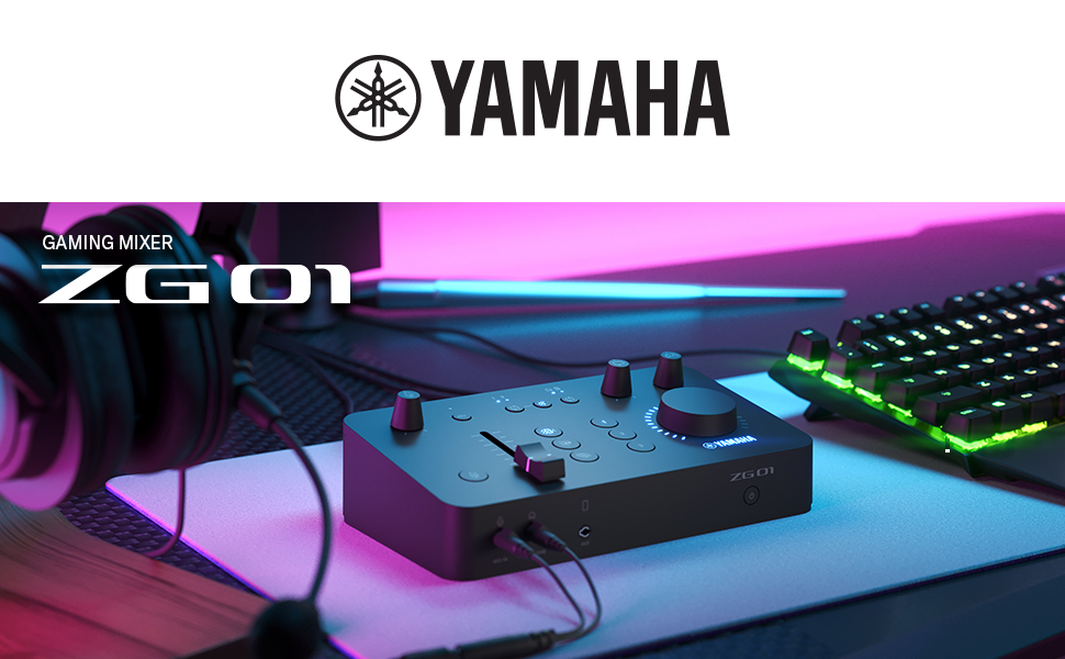 Amazon.com: Yamaha ZG01 Gaming Mixer for Voice Chat and Game