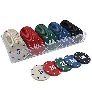 Amazon | Copeflap カジノチップ 100枚 カジノチップセット ポーカー