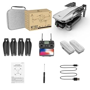 Amazon.com: LARVENDER KF102 Drones con cámara para adultos 4K