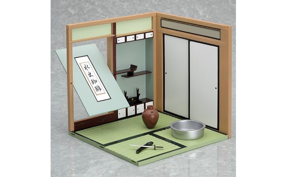 Amazon.co.jp: ねんどろいどプレイセット #02 和の暮らしB 客間セット