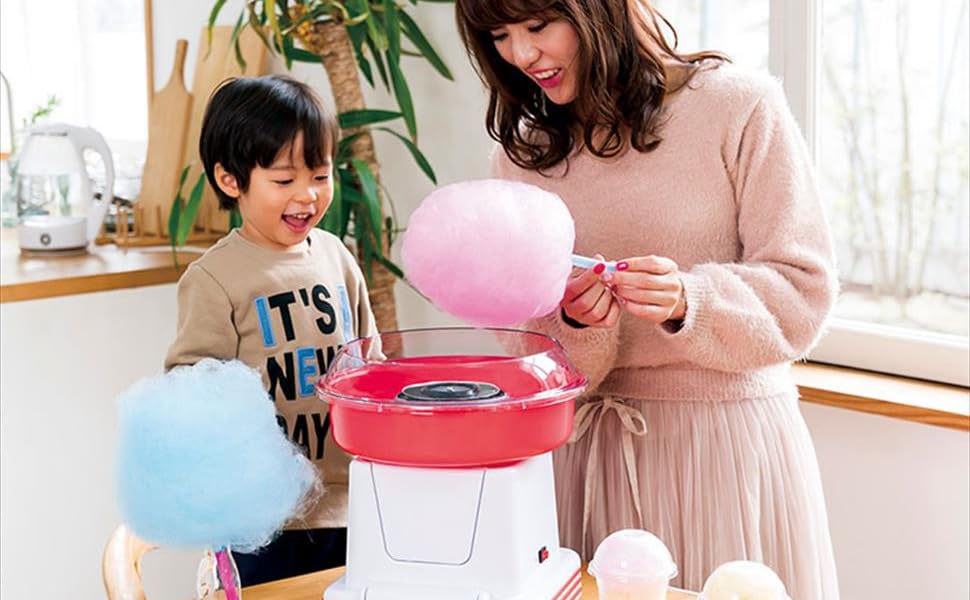 Amazon.co.jp: 【延長保証半年】わたあめ屋さん おうちでわたあめ屋